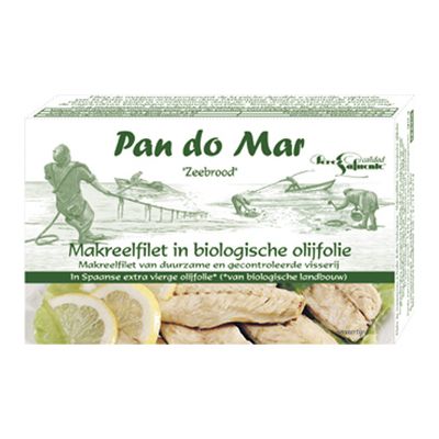 Makreelfilet in olijfolie van Pan do Mar, 10x 120 gr