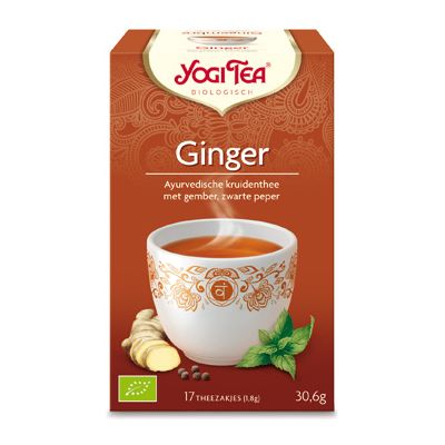 Ginger van Yogi Tea, 6x 17 blt