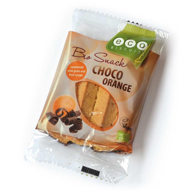 Choco orange biscuit van Eco BISCUITS, 20 x 45 g