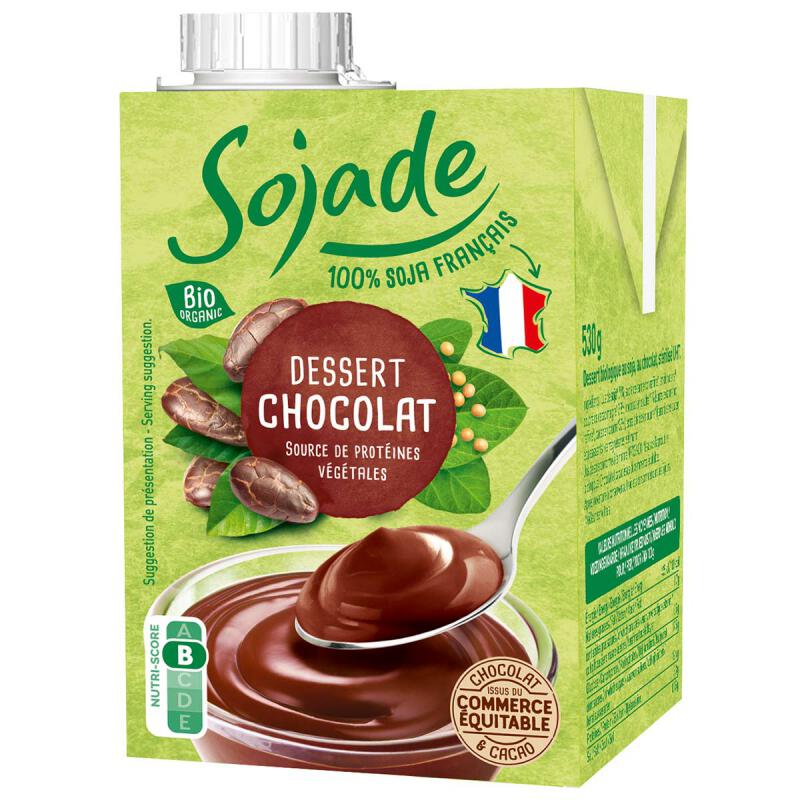 Sojadessert chocolade van Sojade, 8 x 530 g