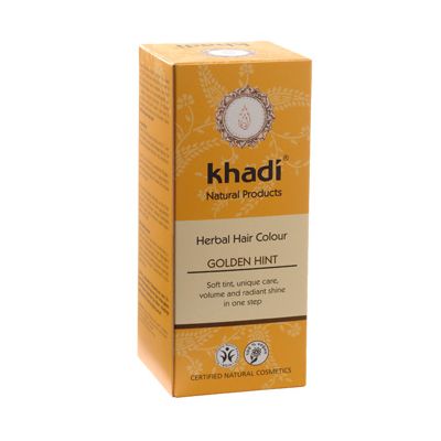 Hair colour golden hint van Khadi, 1x 100 g