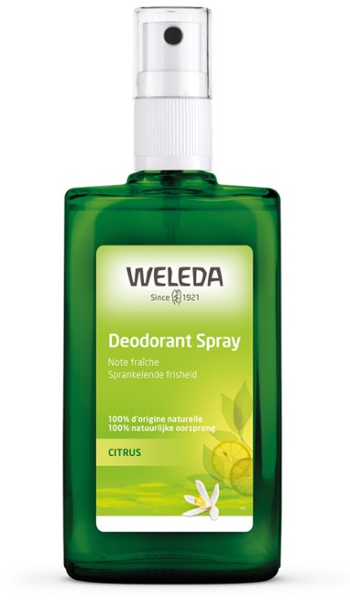Citrus deodorant spray van Weleda, 1 x 100 ml
