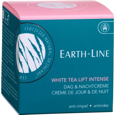 White tea lift intense dag & nacht crème van Earth Line, 1x 50ml