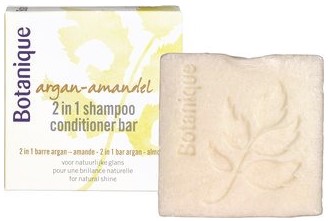Argan + Amandel 2 in 1 shampoo/conditioner bar van Botanique, 1