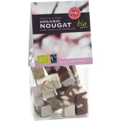 Nougat Amandel Chocolade Vanille van Vital, 10x 150 gr