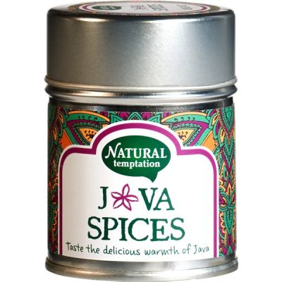 Java spices van Natural Temptation, 6 x 55 g