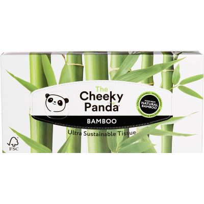 Tissues bamboe van The Cheeky Panda, 12 x 1 stk