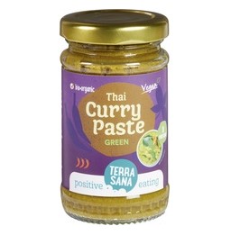 Curry pasta Thaise groene van TerraSana, 6 x 120 g
