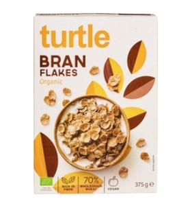 Bran Flakes van Turtle, 9 x 375 g