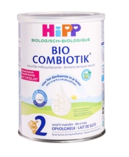 Combiotik opvolgmelk 2 van HiPP, 6 x 800 g