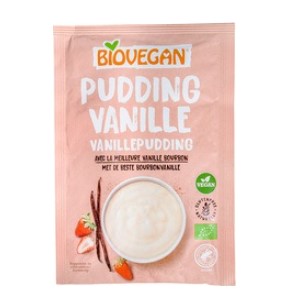 Pudding vanille van Biovegan, 10 x 33 g