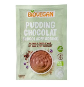 Pudding choco van Biovegan, 12 x 55 g
