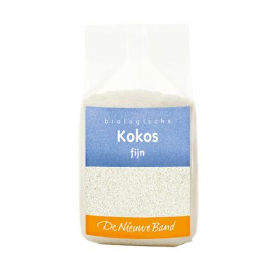 Kokos fijn van De Nieuwe Band, 8x 150 gram.