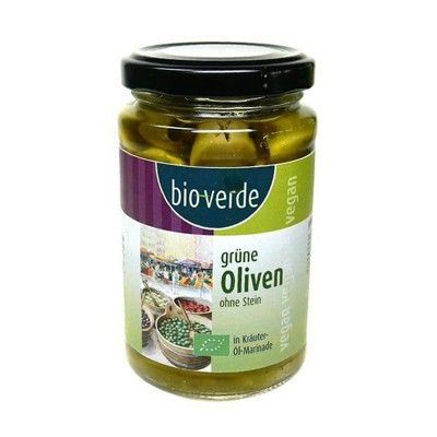 Groene olijven zonder pit van Bioverde, 6 x 200 g