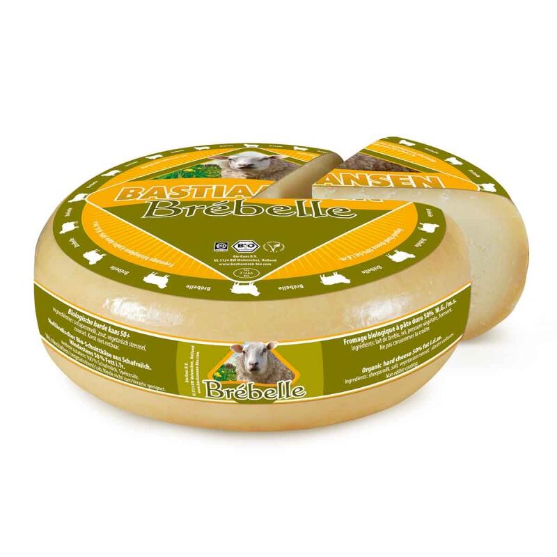 Schapenkaas Jong Brébelle van Bastiaansen 4 kg.