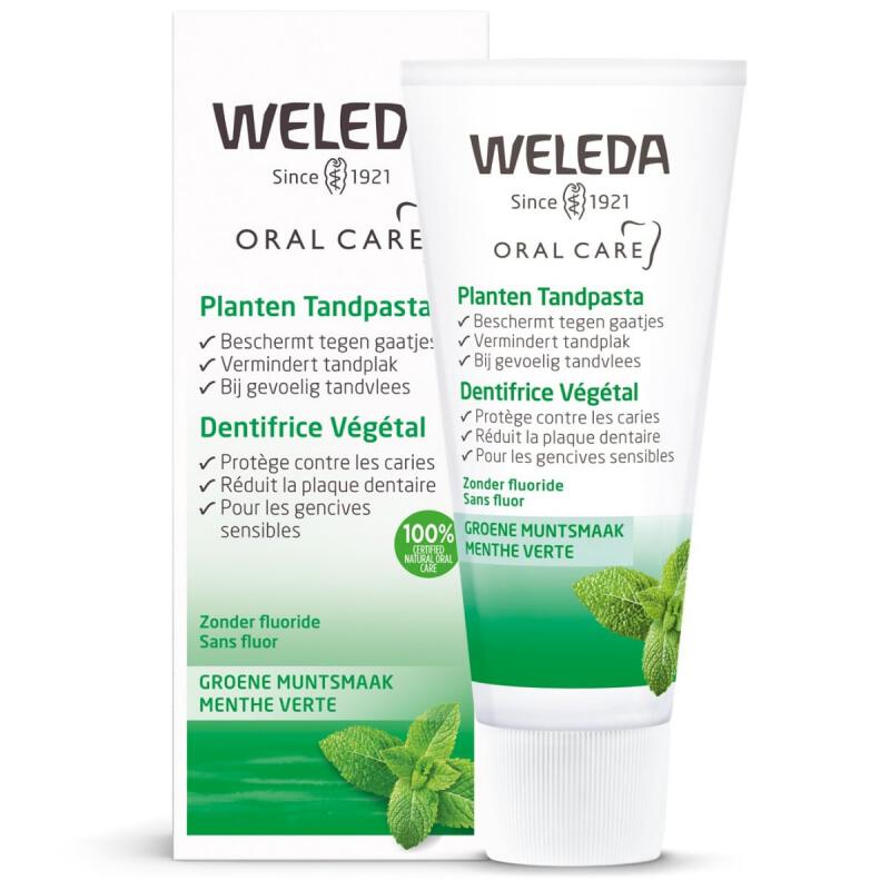 Tandpasta planten van Weleda, 1x 75ml