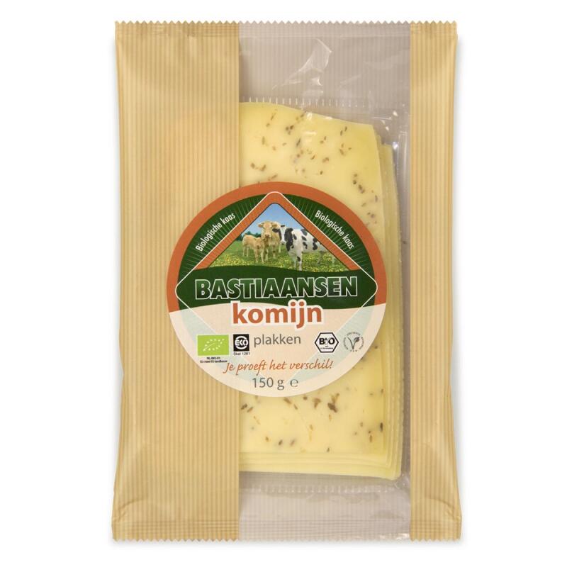 Plakjes komijnekaas van Bastiaansen, 1 x 150 g