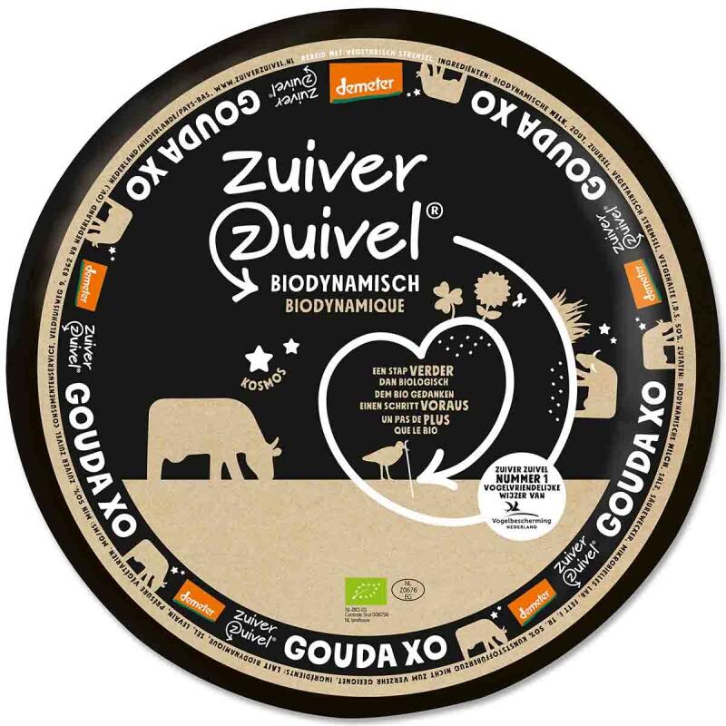 Overjarige kaas Gouda XO van Zuiver Zuivel, ongeveer 10 kg. Deme