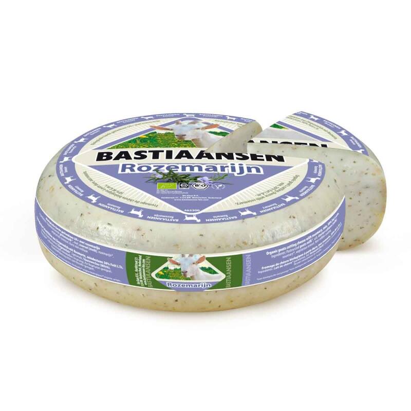 Geitenkaas Rozemarijn van Bastiaansen, 6 x 335 gr Geitenkaas Rozemarijn van Bastiaansen, 6 x 335 gr