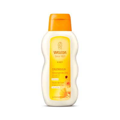 Calendula verzorgende olie (parfumvrij) van Weleda, 1x 200ml