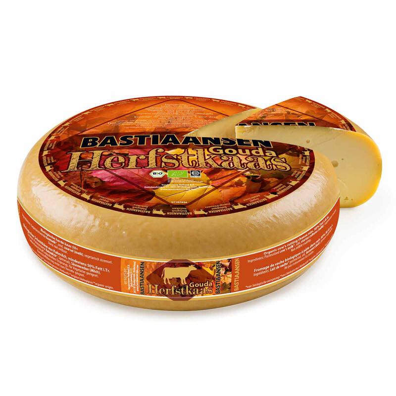 Belegen Herfstkaas van Bastiaansen, &plusmn; 12 kg.
