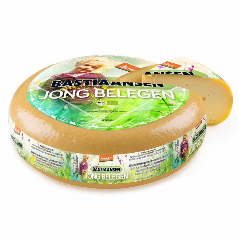 Jong  belegen kaas demeter van Bastiaansen, 6 x 530 gr