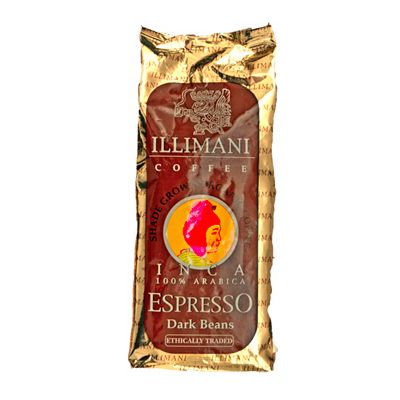 Arabica Espresso Dark Beans Inca van Illimani bonen, 6x 250 gr