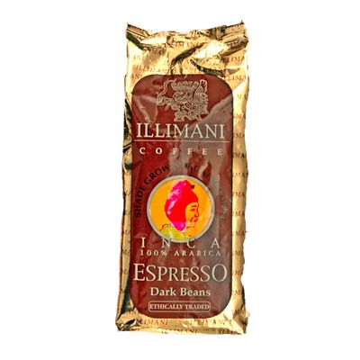 Arabica Espresso Dark Inca van Illimani bonen, 6x 250 gr