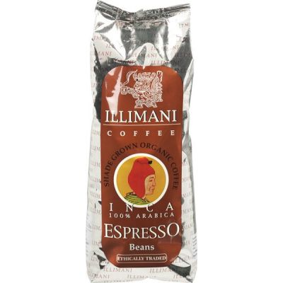 Arabica Espresso Beans Inca van Illimani bonen, 8 x 1 kg