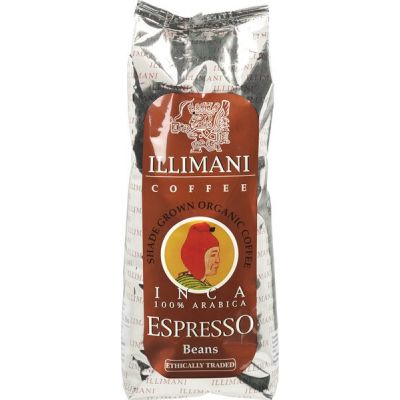 Arabica Espresso Inca van Illimani bonen, 8 x 1 kg