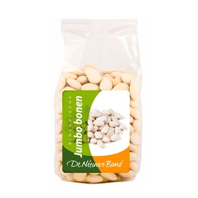 Jumbobonen (wit) van De Nieuwe Band, 8x 500 gr