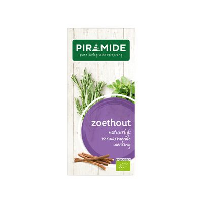 Zoethout Thee van Piramide, 6x 20 blt