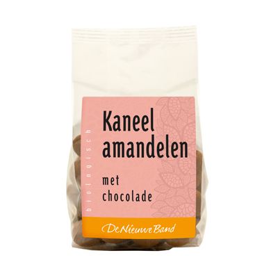 Kaneel-amandelen in chocolade van De Nieuwe Band, 10x 175gr