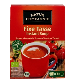 1-kopssoep tomaat van Natur Compagnie, 12 x 3 stk