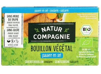 Groentebouillon blokjes w.z. van Natur Compagnie, 12 x 8 stk