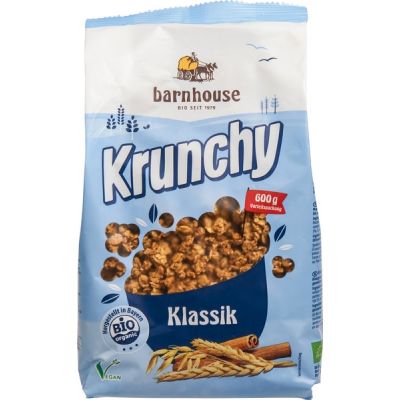 Krunchy klassik van Barnhouse, 6 x 600 gram