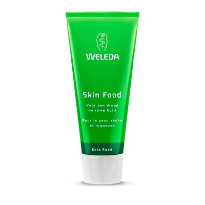 Skin food (crème voor droge/ruwe huid) van Weleda, 1x 75ml