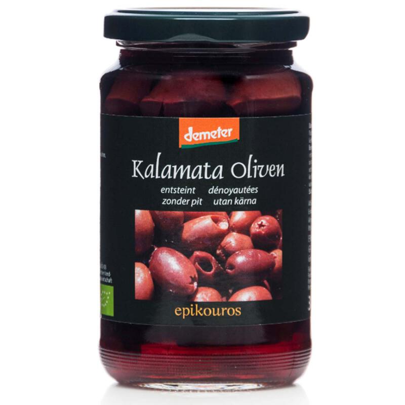 Kalamata olijven zonder pit van Epikouros, 6 x 315 gr Demeter
