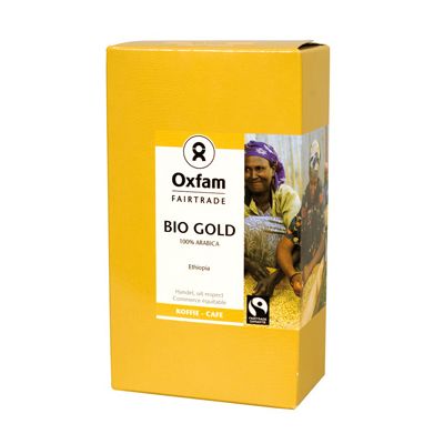 Arabica Bio Gold van Oxfam Fairtrade gemalen, 12 x 250 gr