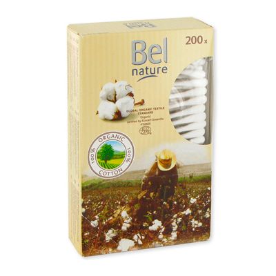 Wattenstaafjes - cotton buds van Bel Nature, 24x 200 stuks