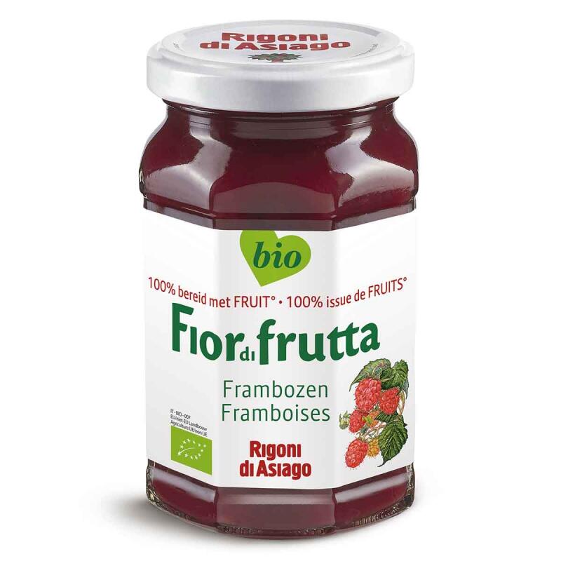 Frambozen fruitbeleg van Fiordifrutta, 6 x 250 g