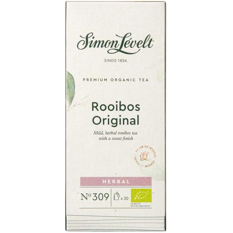 Rooibos Classic Tea van Simon Lévelt, 6 x 20 builtjes