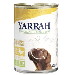 Hondenbrokjes kip in saus van Yarrah, 12x 405 g