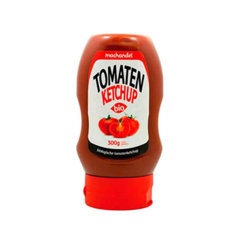 Ketchup Tomaten knijpfles, 6x 300 ml van Machandel