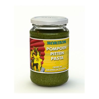 Pompoenpittenpasta met zout van Horizon, 6x 350 gr