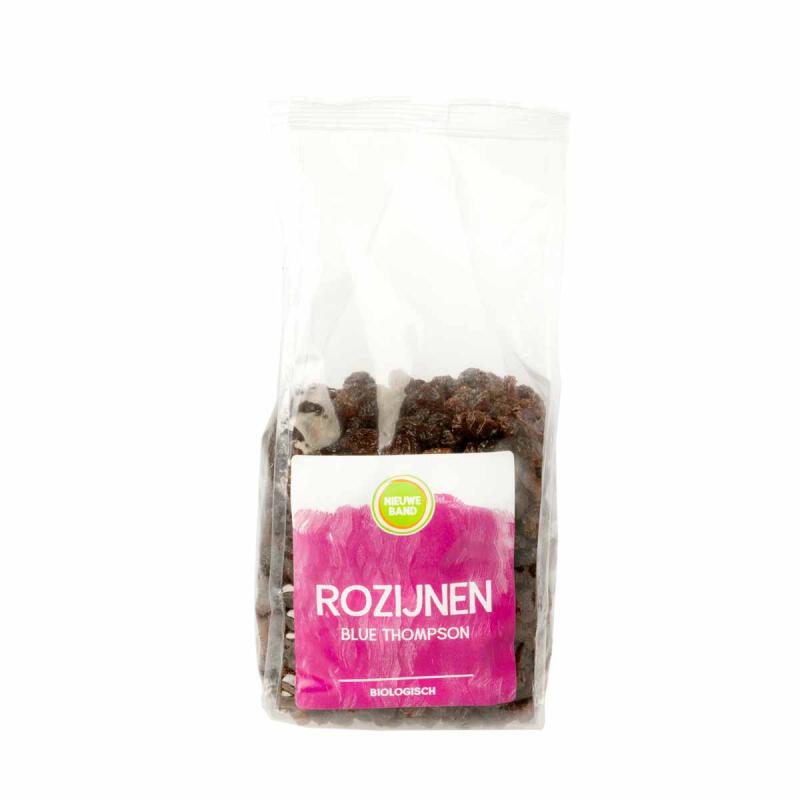 Rozijnen Blue Thompson pondspakken van De Nieuwe Band, 8x 500 gr