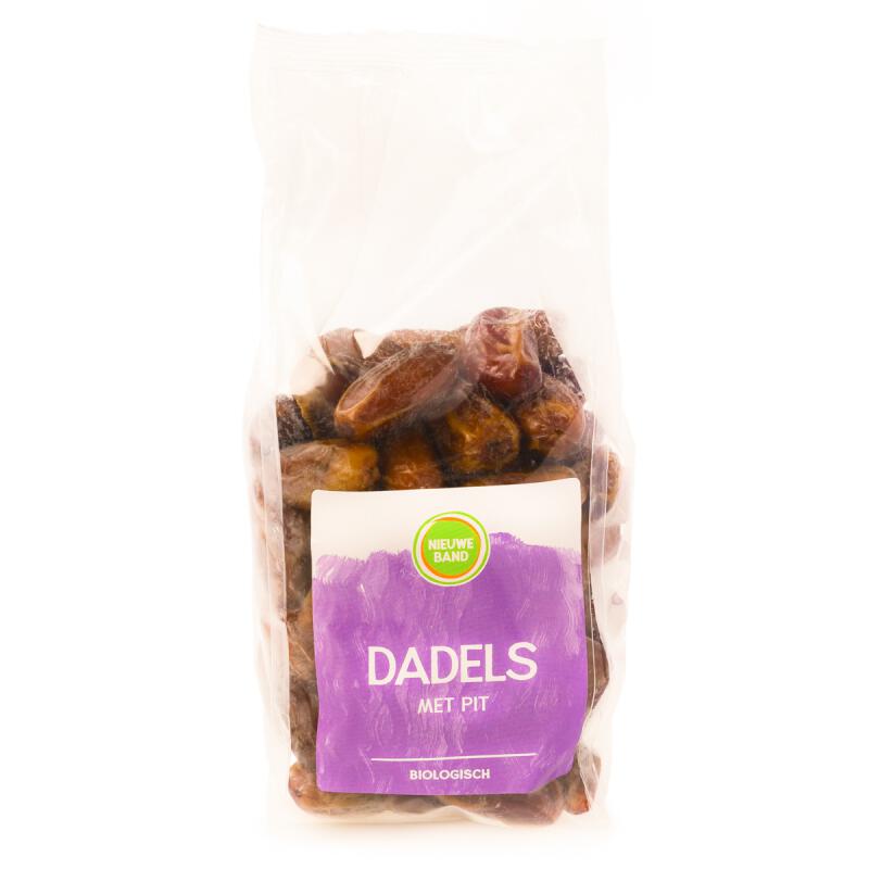 Dadels, gedroogd met pit van De Nieuwe Band, 6x 500 gr