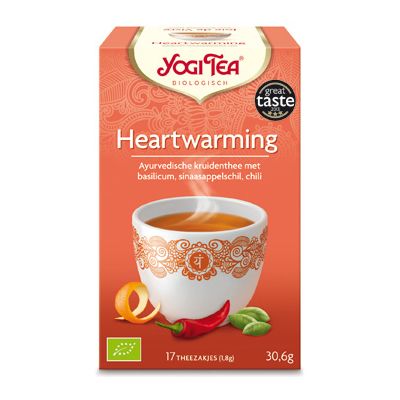 Heart Warming Tea van Yogi Tea, 6x 17 blt