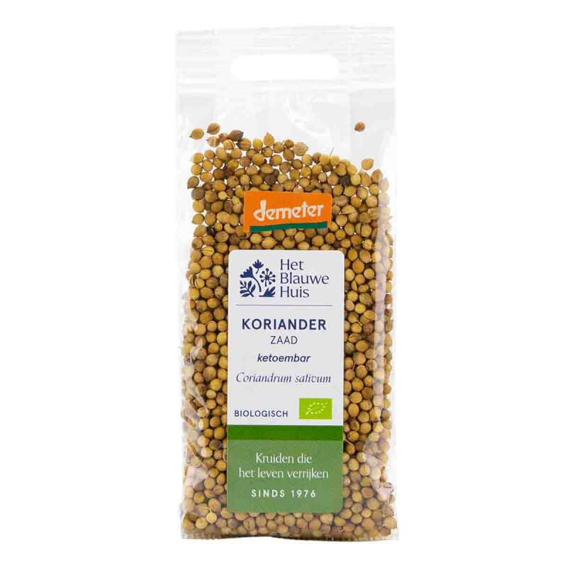 Koriander, Heel (Ketoembar) van Het Blauwe Huis, 5x 30 gr