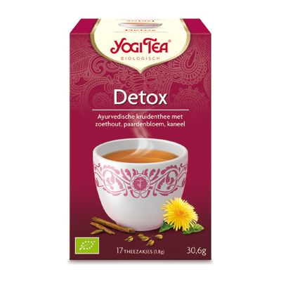 Detox Tea van Yogi Tea, 6x 17 blt